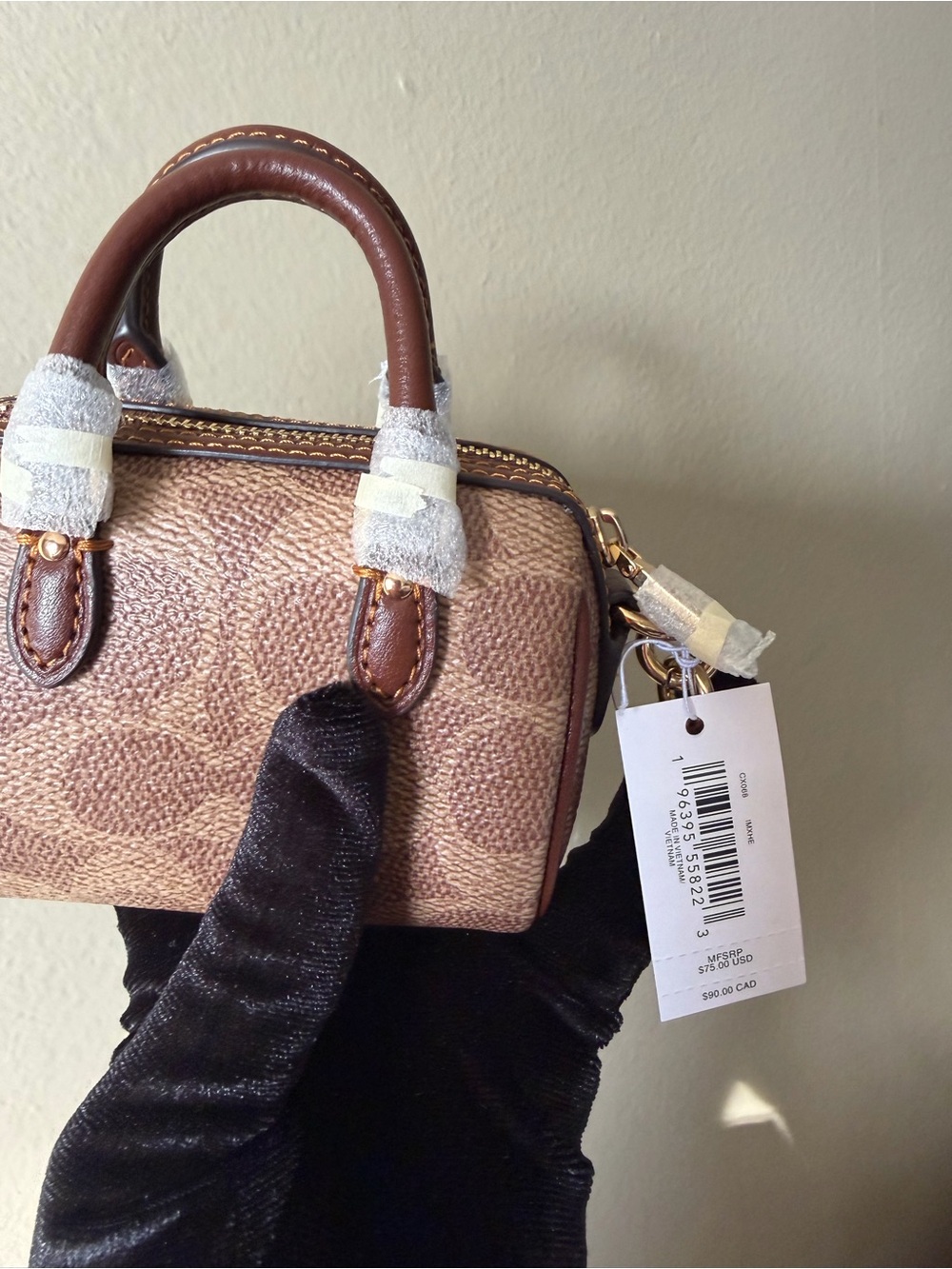 Coach Mini Rowan bag Charm. NWT - Picture 6 of 10